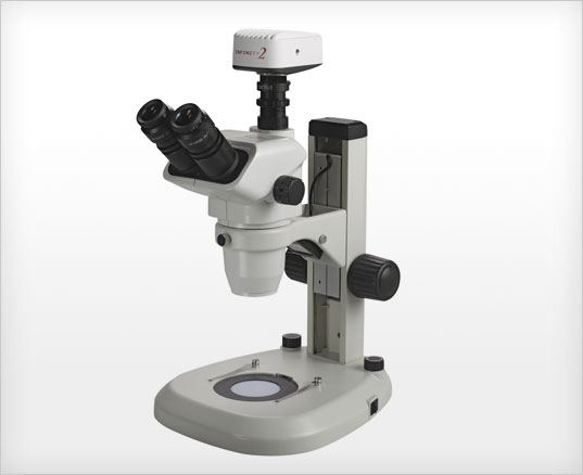 Trinocular Zoom Stereo Microscope, E-LED Stand- Model 3076-LED-E